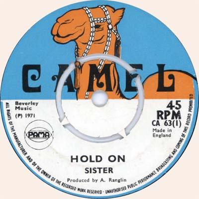 

7inch Record SISTER THE MAYTONES Hold On Cleanliness CA63 Camel 1971 UK Reggae Ska Dub Used