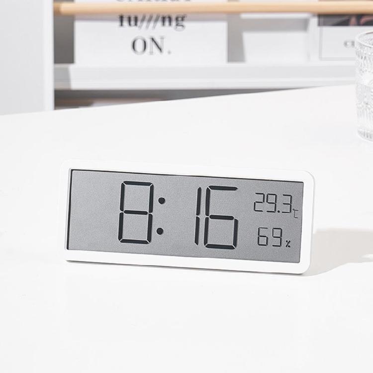Digital Wall Clock with Backlight, Temperature, and Date for Modern Homes