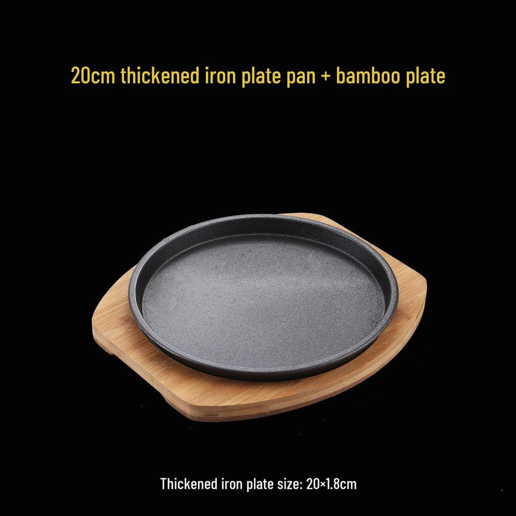 Cast Iron Griddle & Grill Pan for Fish, Steak & More