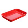 ZISIZ Rectangular Imitation Porcelain Display Tray