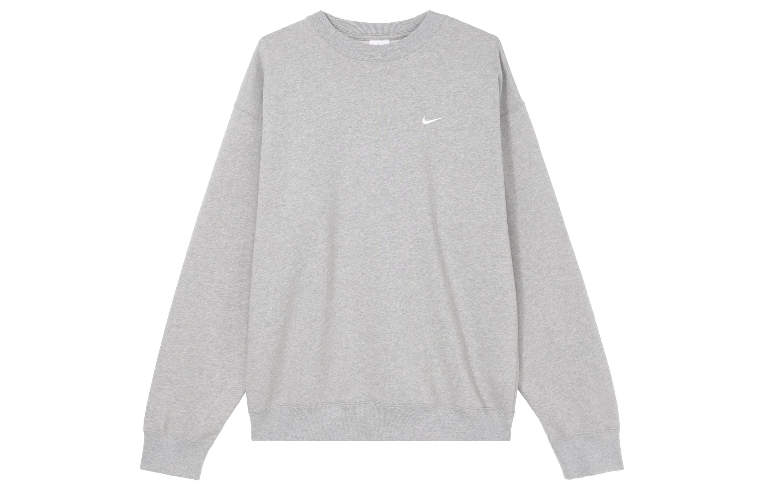 Nike Solo Swoosh Sweatshirt Men s Gray DX1362-063 XL