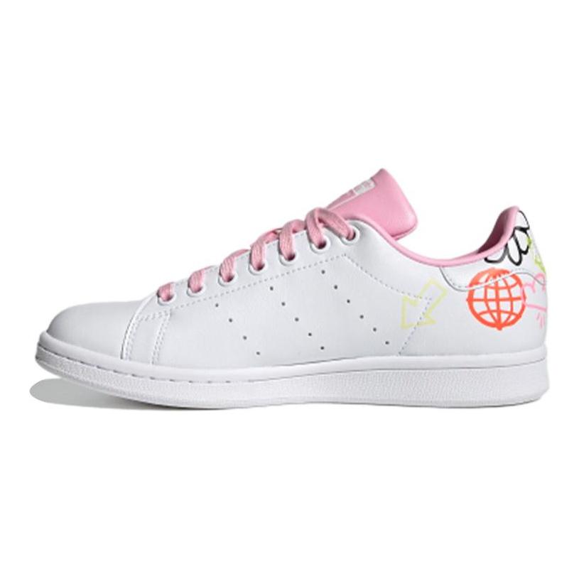 adidas Stan Smith Doodle Bílá Růžová Dámská FX5680