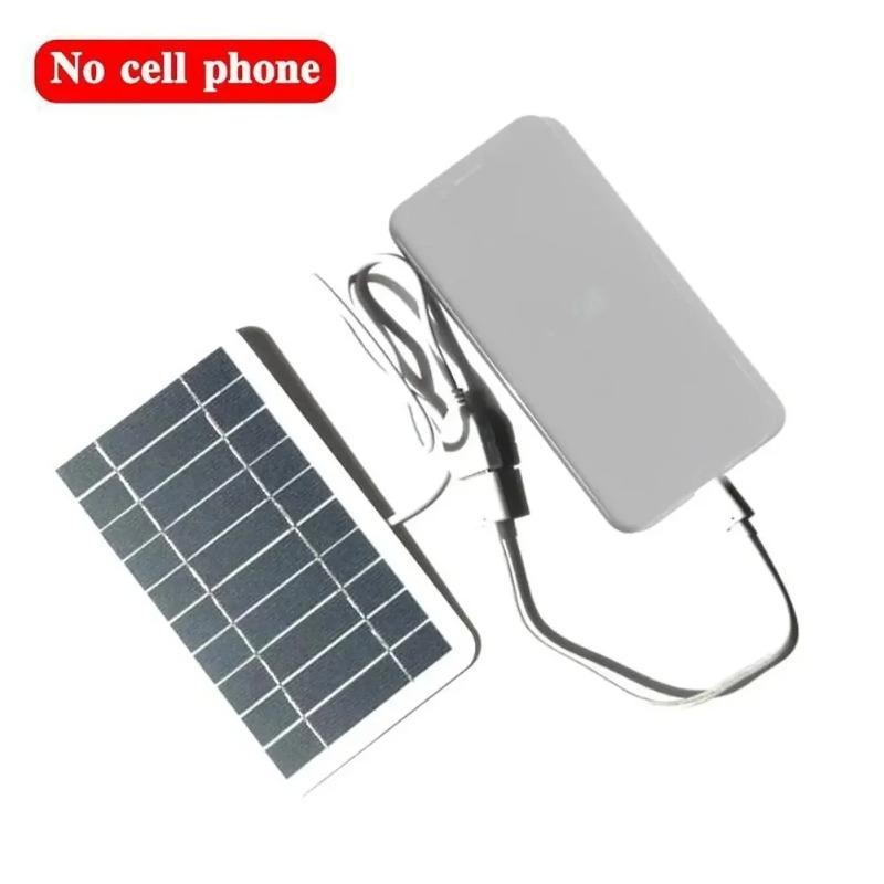Solar Charger Portable W/USB-C Fast Charging for IPhone Samsung Power Banks Camping Hiking Emergency Power Supply EESBAO
