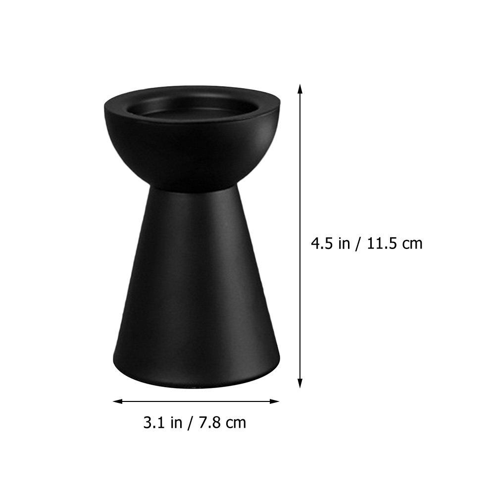 Metal Stand for Candlelight Dinner Premium Iron Build Vintage Taper Holder Wedding Party Event Decor Desktop Adornment