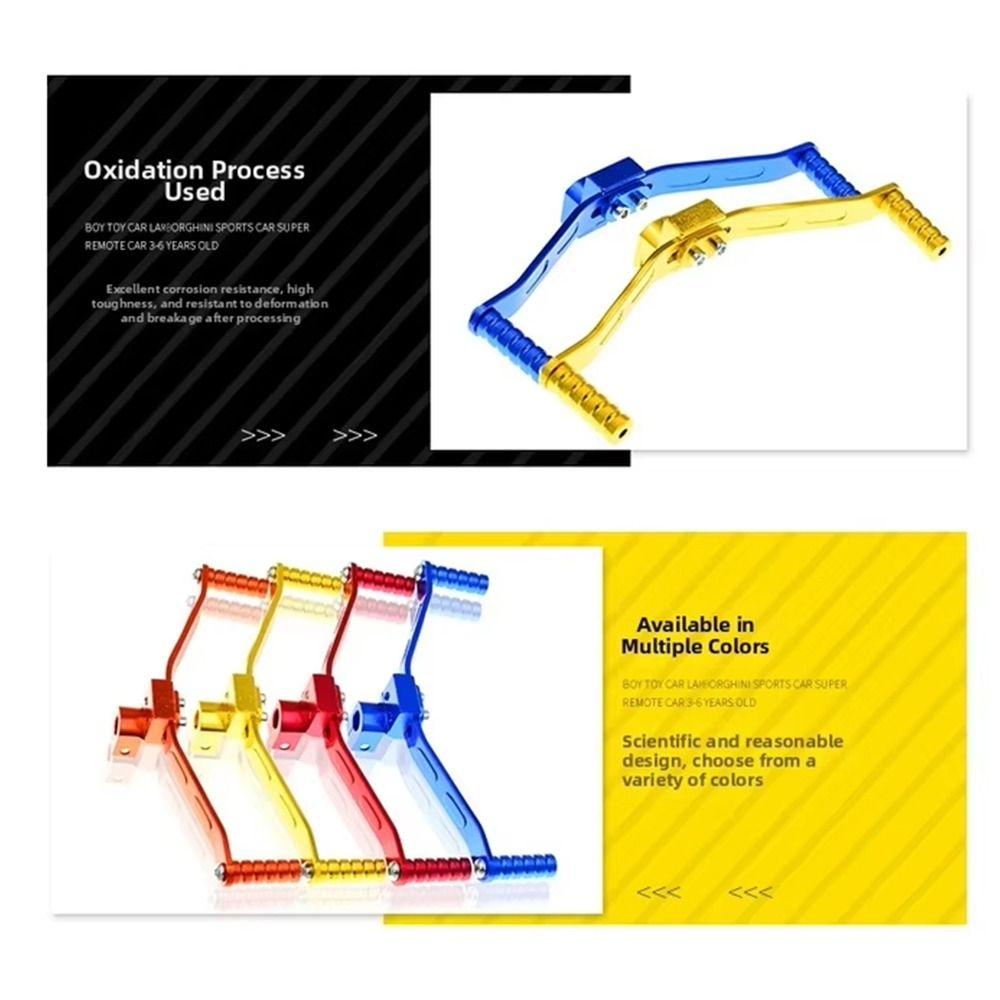 Aluminum Zinc Zinc Alloy Footrest Pedal Shifter Double-headed Folding Gear Lever Motorcycle Spare Parts