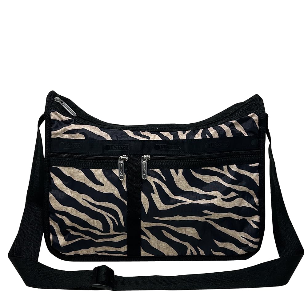 LeSportsac Women s Deluxe Everyday Bag 7507 (RAFFIA ZEBRA) [Used]