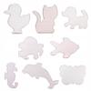Transparent Template Pad Mix of Figures 8 Pcs Iron-on Beads 5mm