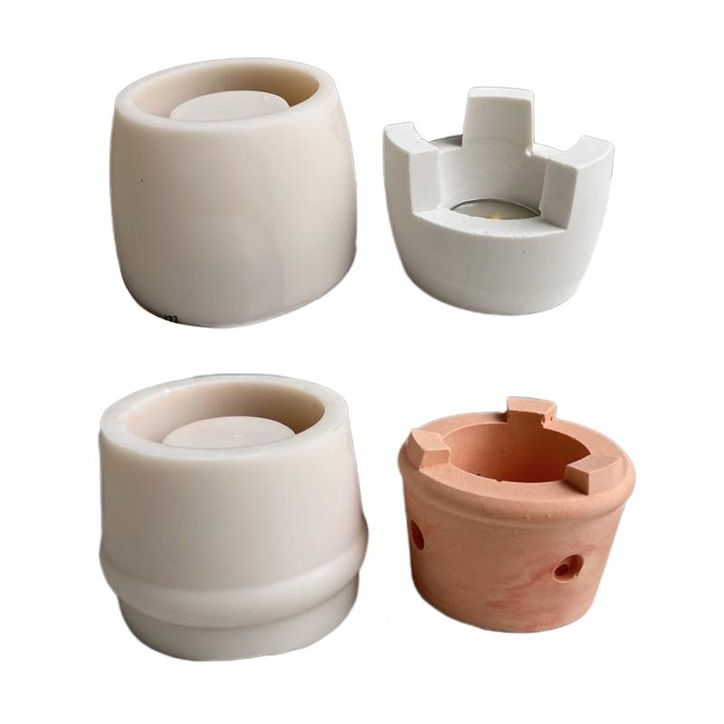 Diy Handmade Products Heating Warm Wine Device Silicone Mold Scented Gypsum Ornaments Drop Glue Mold for Decoration