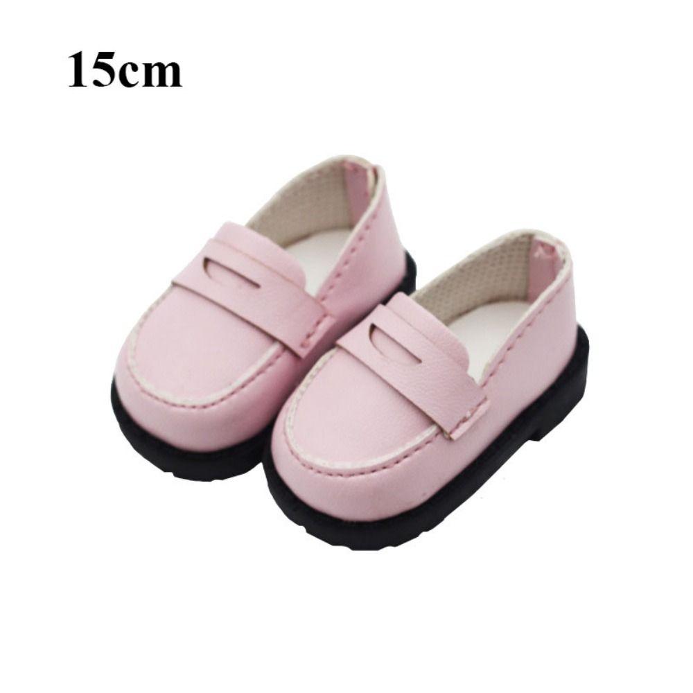 Mote Skinnsko for 15/20 cm Bomullsdukker for 1/12 1/14 Dukker for EXO-dukke