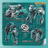 52TOYS BEASTBOX Seria INFINITY AMTS TOXOTES Transformabil Combinat Complet 3 Șoferi Echipă de Salvare Cadou Perfect pentru și Colecționari IB-14 Figurină, Robot,