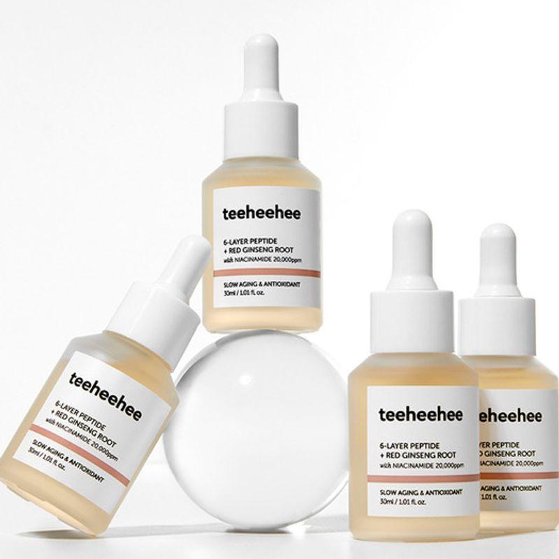 teeheehee Elasticity Wrinkle Improvement Red Ginseng Peptide Serum 30ml 30ml