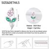 Copper Metal Simple Women Rings Pink Zirconium Crown Ring LOVE Wedding Rings Designed For Engagement High Quality Fine Jewelry Anniversary Perfect