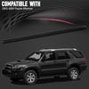 Rear Tailgate Liftgate Trunk Hatch Car Outer Door Window Moulding Sweep Felt Trim Seal Weatherstrip Compatible With Toyota 4Runner 2003-2009 Replace