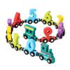 Fruits/Dinosaur Montessori Number Train Set Educational Magnetic Digital Train  Toddler