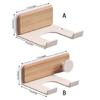 Bathroom Hair Dryer Stand Hair Tool Organizers Wall Mounted Hairdryer Holder Hair Care and Styling Tool Organizers