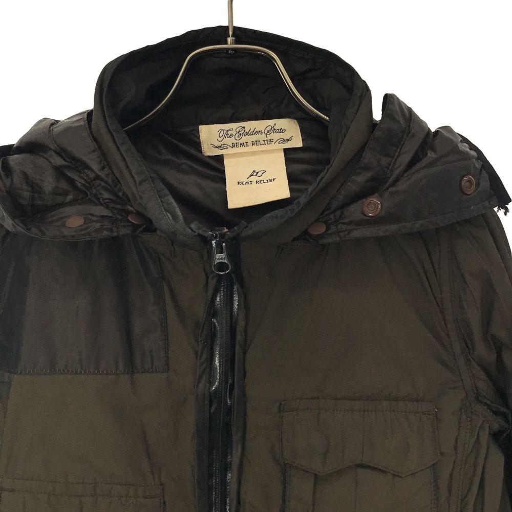 REMI RELIEF the Golden State Made In Japan Down Vest with Liner Zip Jacket Women Used