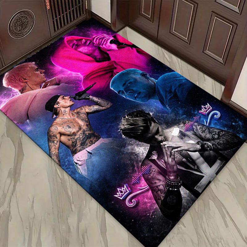 Bieber Carpet Rug for Living Room Bedroom Home Sofa Decoration,Kids play Non-slip Floor Mat