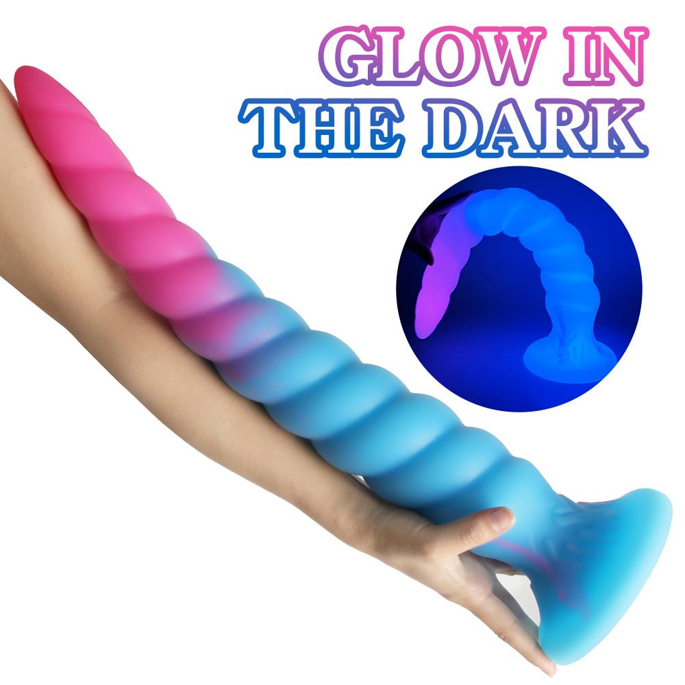 Super Long Huge Anal Plug Deeper Stimulation ButtPlug Dilator Ass Plug Vagina Massage Prostate G-spot Stimulator Adult Men Women Vaginal Sex Toy