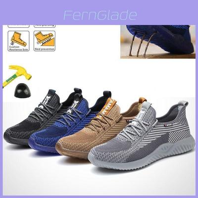 Comfortable And Stylish Mens Women Steel Toe Cap Safety Trainers For Daily Use