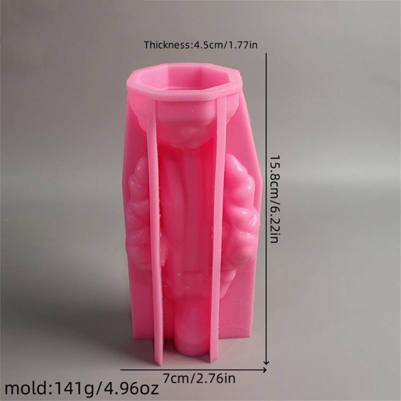 Multipurpose Sturdy Silicone Cup Mould Accessory for Candle or Home Storage Practical Materials Easy To Use Accessory