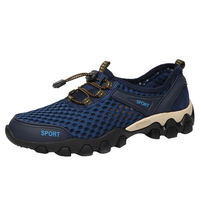 Outdoor Hiking Shoes Summer Light Breathable Men's Sports Shoes Mesh Men's Shoes