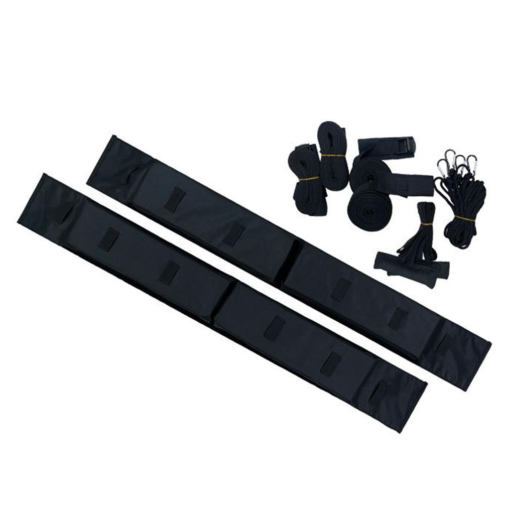 Car Roof Soft Rack 600D Oxford Cloth Non-slip Bottom Fast Detach for Surfboard Kayak Ski Board Luggage