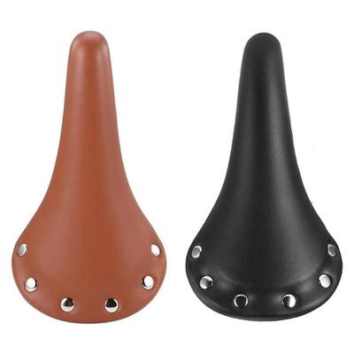 Bike MTB Bike PU Leather Rivet Saddle Bike Seat Cushion Bicycle Riding Saddle Fixed Gear Saddle
