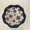 1pcs Japanese Style Four Seasons Flower Hand Painted Snack Plate Petal Plate Creative Pattern Sauce Plate