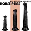 Horse Dildo Anal Plug Μαλακός διαστολέας πέους με βεντούζα Phallus Butt Plug Stimulate Vagina Anus Dick Sex Toys