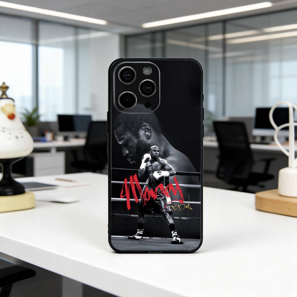 Boxing F-Floyd M-Mayweather-FM Phone Case For iPhone 17, 16,15,14,13,12,11 Plus,Pro Max, Others Soft Black Cover