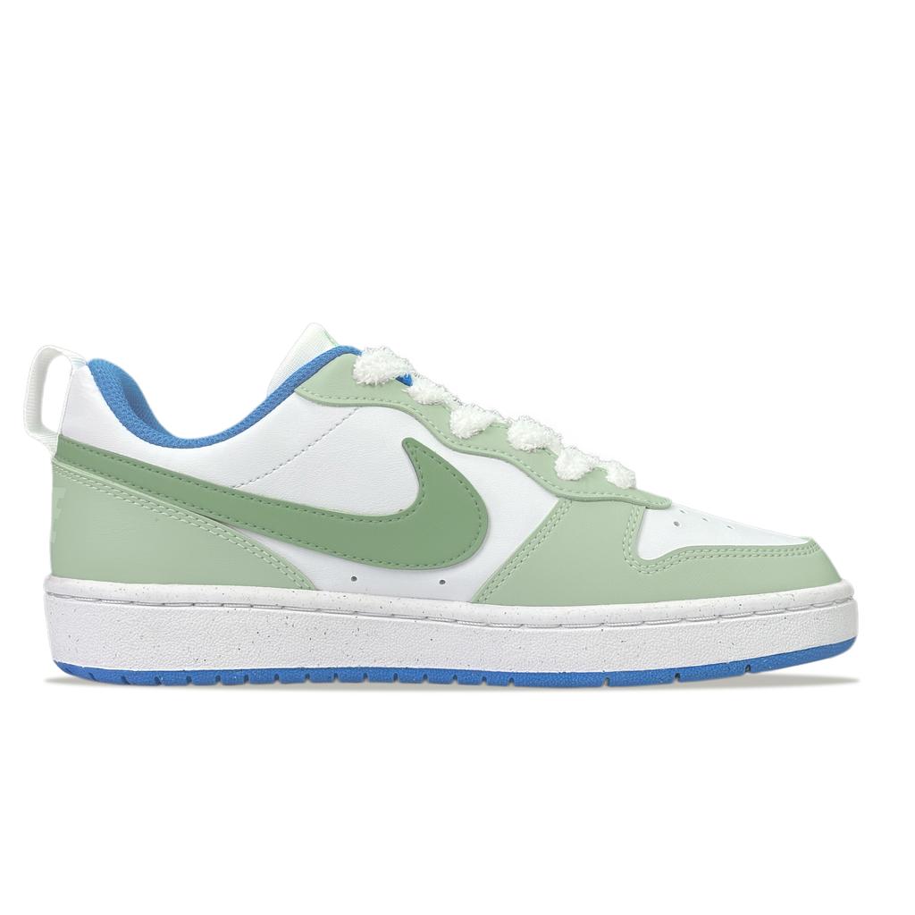 Nike Court Borough YDCC Early Spring Milk Green Abrasion Resistant Slip Resistant Low top Skateboard Shoes Unisex DV5456-005(Team501-)