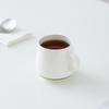 Off-White Line Belly Mug 330ml, Dehua White Porcelain Tea & Coffee Cup