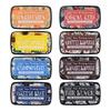 Almohadilla de Tinta Color Surtido para Journaling y Scrapbooking Color de Tinta Tradicional Almohadilla de Tinta a Base de Aceite Almohadilla de Tinta Artesanal Lavable