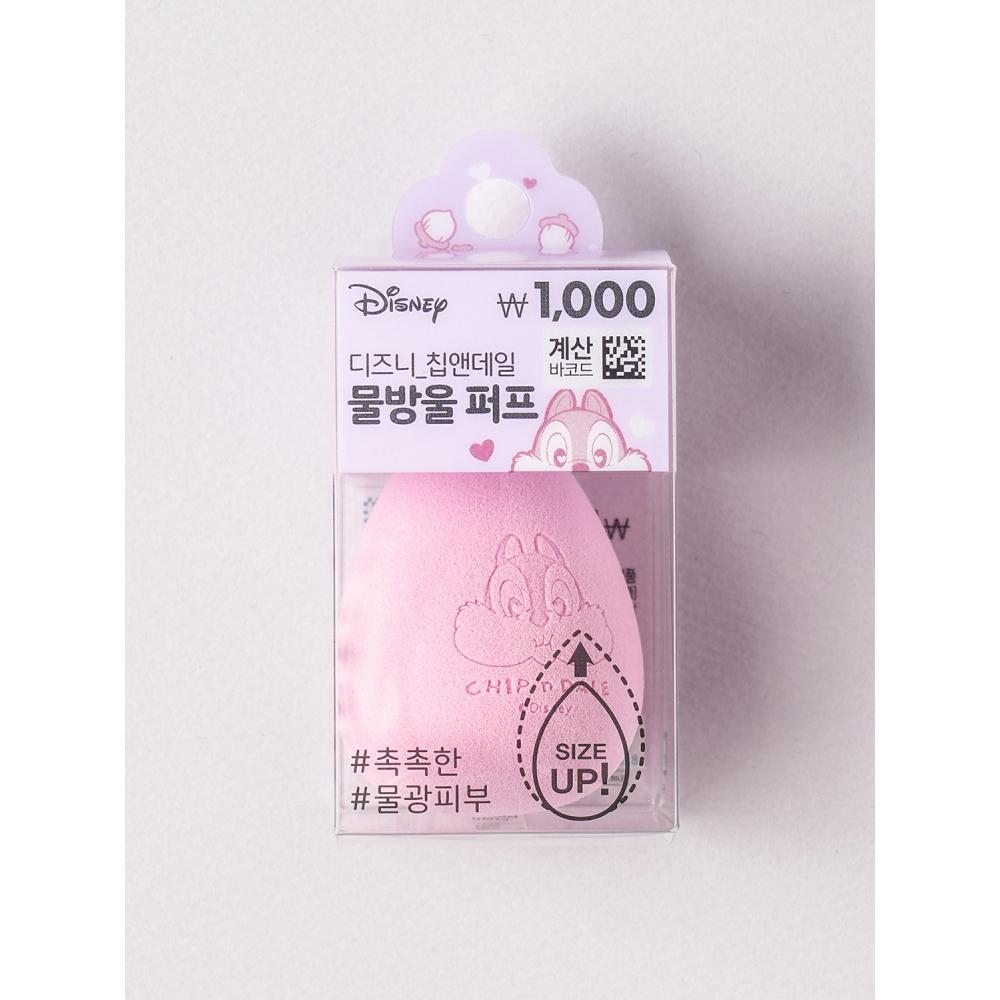 Daiso DisNey Chip  N  Dale Polka Dot Puff