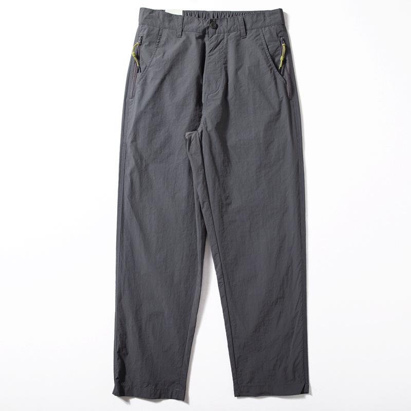 Men's summer thin pants light and breathable quick-drying outdoor functional trousers tapered straight loose casual pants tide
