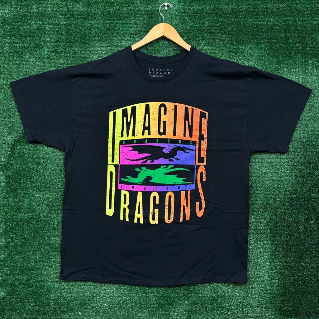 Imagine Dragons Dragons Imagine Rock Band T-shirt Size XXL