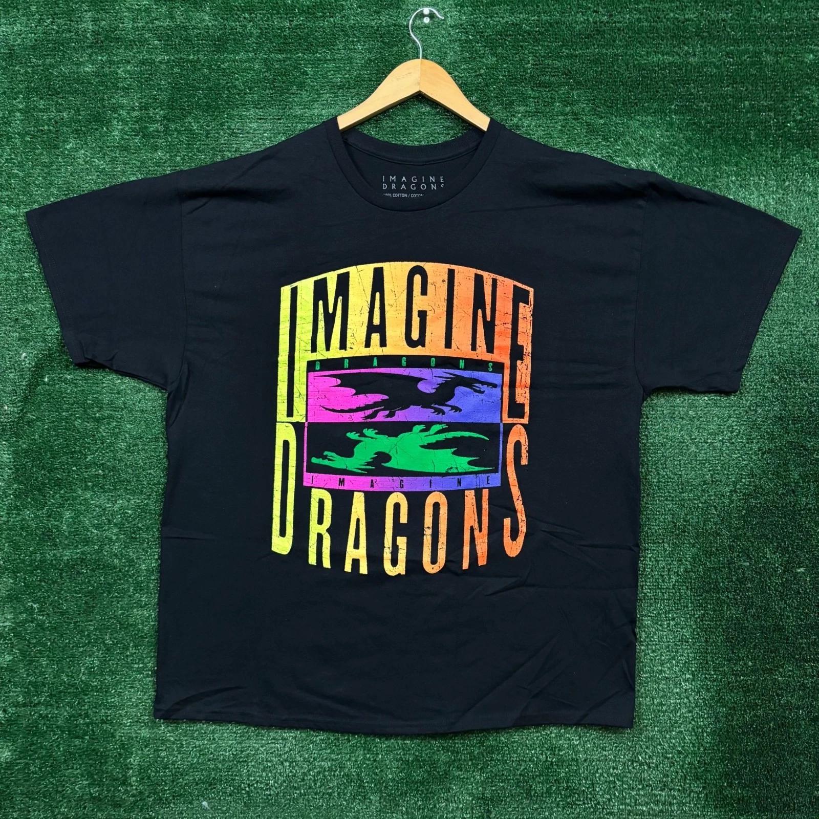 Imagine Dragons Dragons Imagine Rock Band T-shirt Size XXL XL