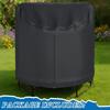 Copertura rotonda per trampolino con fibbia a cordoncino, impermeabile, parasole, copertura per letto da salto da esterno per bambini, protezione per recinzione, pioggia, UV