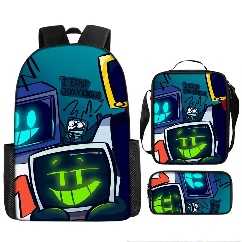 Toalettman Skolväska Skibidi Toalett Spel Merchandise Ryggsäck för Män och Kvinnor