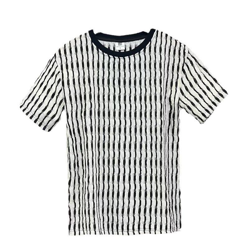 Blue Short-Sleeved T-Shirt Men'S Sports And Leisure Half-Sleeved Men'S Clothing Quick-Drying Loose And Breathable Trendy Men'S Tops Thin