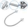 1Pc 40cm Long Door Loop With Triangle Ends For Exposed Mortise Mounting Protect Wire Cable