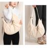 Unisex Nylon Crossbody Bag - Large Capacity, Sports Style, Cycling-Friendly Dumpling Design