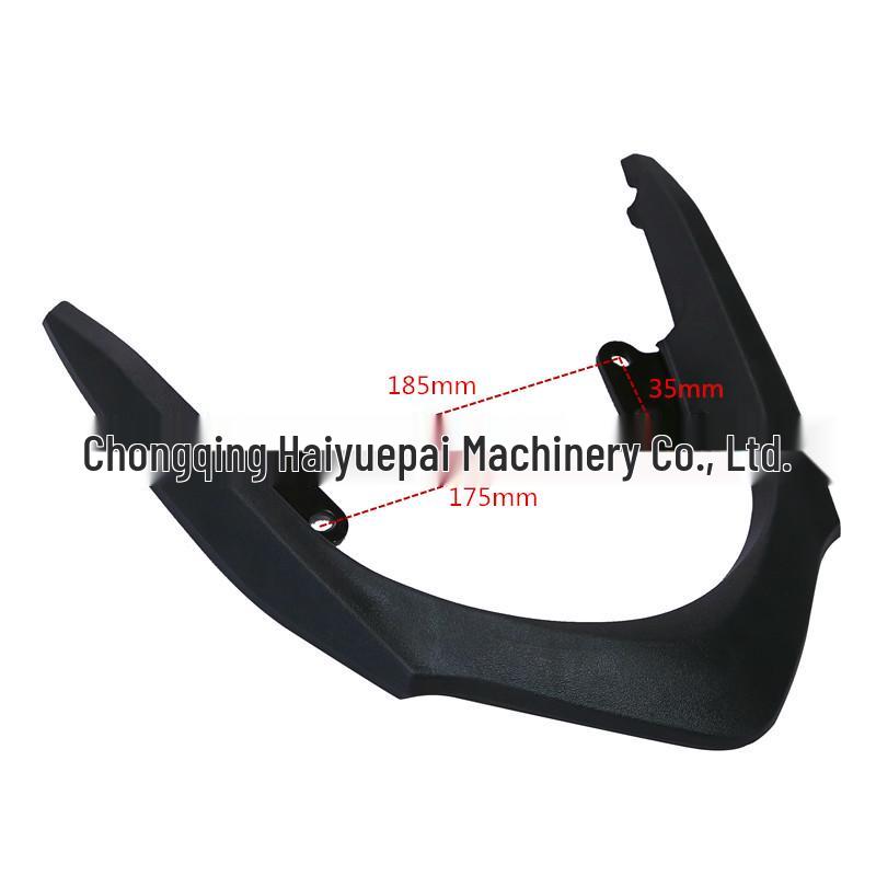 Haiyuepai 6th Gen Custom Motorcycle Rear Armrest & Tail Wing Accessories