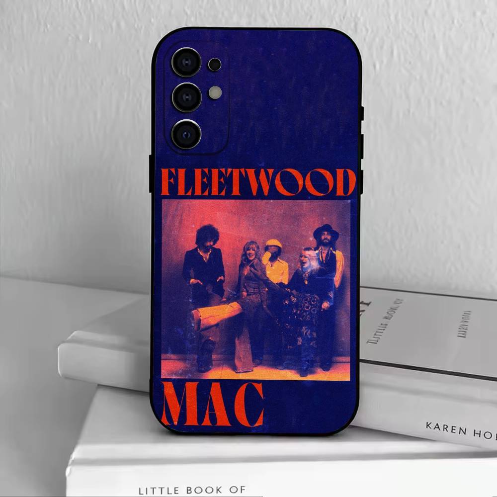 Band F-Fleetwood M-Mac Phone Case For Samsung S25,S24,S21,S22,S23,S30,Ultra,S20,Plus,Fe,Soft Silicone Black Cover