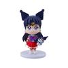 6pcs/set Sailor Moon PVC Figure Toys 8 cm with Ami Hino Rei Kino Chibiusa  Cute Action Model