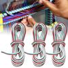 3pcs 32.8ft 3?Pin Extension Cable Pure Copper Core 22# Connection Cord Wire for LED Strip Light