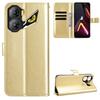 For ZTE nubia Neo 3 5G PU Leather Case with Strap Crazy Horse Texture Phone Wallet Cover