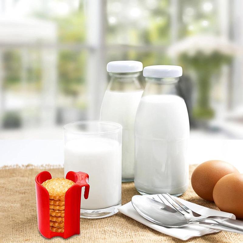 Biscuit Hanger For Drinking Cup Multifunction Biscuit Rack Portable Tea Bag Holder Clip Bottle Gadget Cookies Cup Accessories