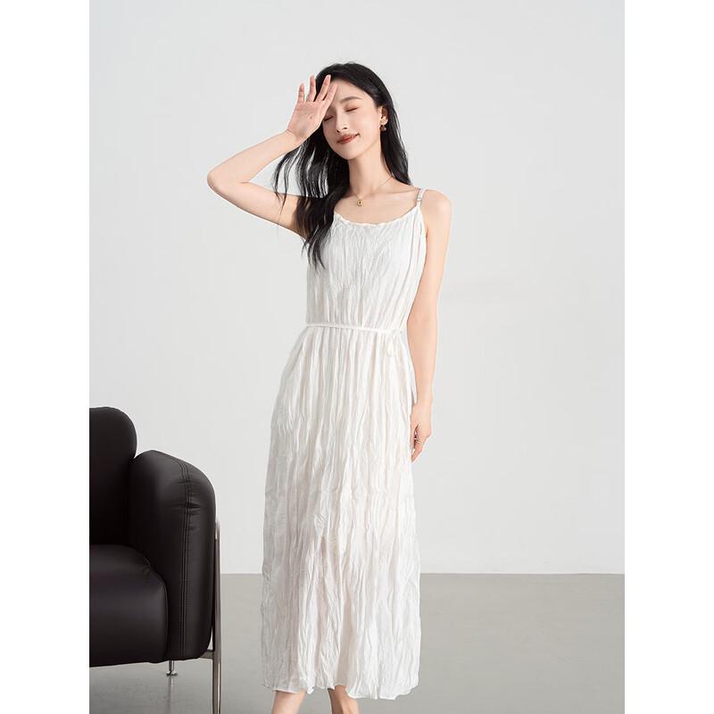 Aiyilian Women's Elegant Pleated Strapless Midi Dress