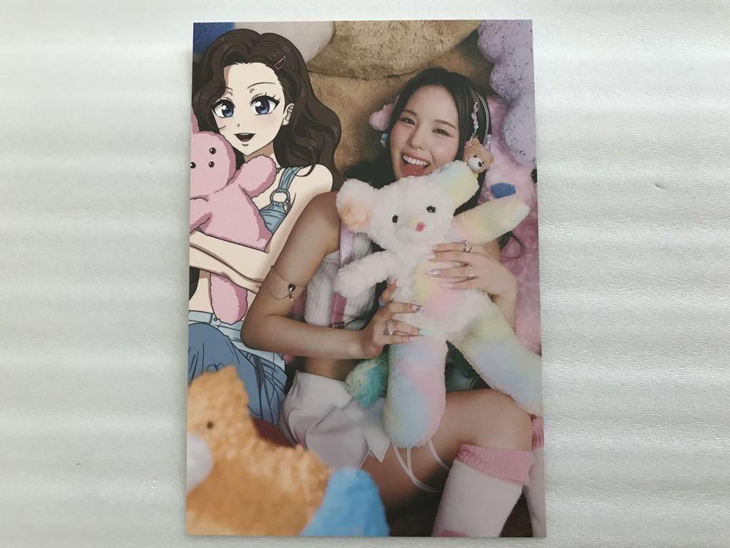 [USED] NiziU LOVE LINE 2nd Single Album Postcards (9 Pieces)